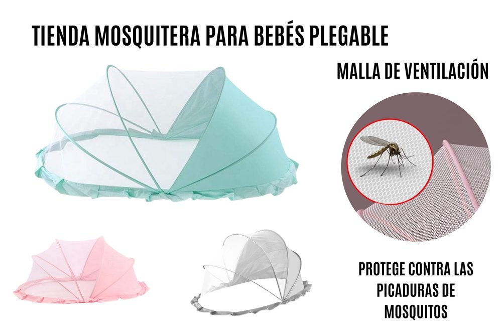Miniatura 2 de MOSQUITERO PORTATIL - COLOR: ROSADO